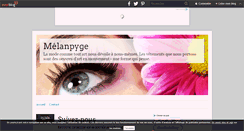 Desktop Screenshot of melanpyge.over-blog.com