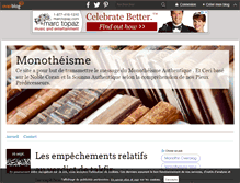 Tablet Screenshot of monotheisme.over-blog.com