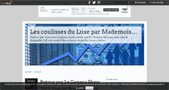 Desktop Screenshot of lescoulissesduluxe.over-blog.com