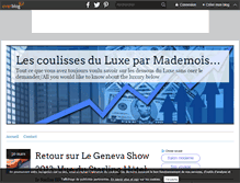 Tablet Screenshot of lescoulissesduluxe.over-blog.com