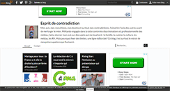 Desktop Screenshot of espritdecontradiction.over-blog.com