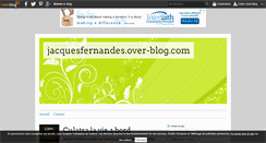 Desktop Screenshot of jacquesfernandes.over-blog.com