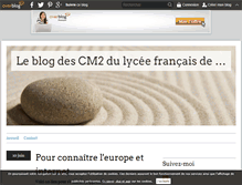 Tablet Screenshot of cm2pereira.over-blog.com