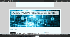 Desktop Screenshot of igxe.over-blog.com