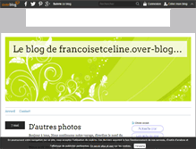 Tablet Screenshot of francoisetceline.over-blog.com