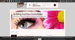 Desktop Screenshot of halima.hamdane.over-blog.com