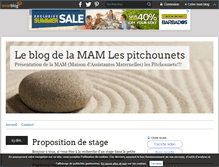 Tablet Screenshot of mam.lespitchounets.over-blog.com