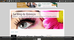 Desktop Screenshot of eslenya.over-blog.com