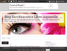 Tablet Screenshot of encreelibre.over-blog.com