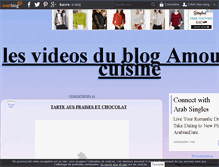 Tablet Screenshot of amourdecuisine-videos.over-blog.com