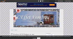 Desktop Screenshot of leffetfroufrou.over-blog.com