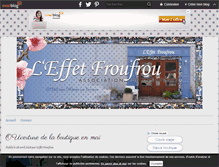 Tablet Screenshot of leffetfroufrou.over-blog.com