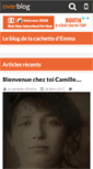 Mobile Screenshot of lacachettedemma.over-blog.com