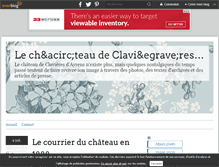 Tablet Screenshot of chateauclavieres.over-blog.com