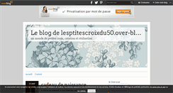 Desktop Screenshot of lesptitescroixdu50.over-blog.com