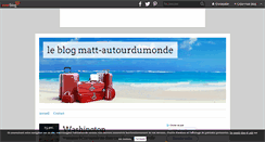 Desktop Screenshot of matt-autourdumonde.over-blog.com