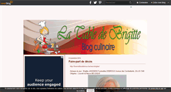 Desktop Screenshot of latabledebrigitte.over-blog.com