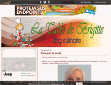 Tablet Screenshot of latabledebrigitte.over-blog.com