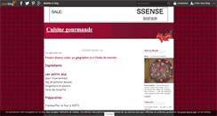 Desktop Screenshot of cuisinegourmande.over-blog.com