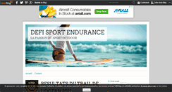 Desktop Screenshot of defisportendurance.over-blog.com