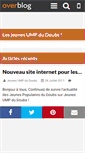 Mobile Screenshot of jeunesump25.over-blog.fr