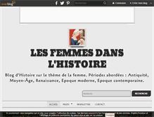 Tablet Screenshot of les.femmes.dans.lhistoire.over-blog.com