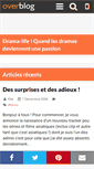 Mobile Screenshot of drama-life.over-blog.com