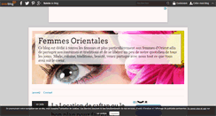 Desktop Screenshot of femmes-orientales.over-blog.com