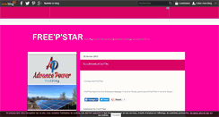 Desktop Screenshot of freepstar.over-blog.com