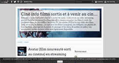 Desktop Screenshot of cineinfo.over-blog.com