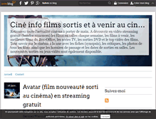 Tablet Screenshot of cineinfo.over-blog.com