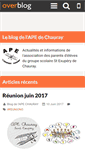 Mobile Screenshot of ape-chauray.over-blog.com