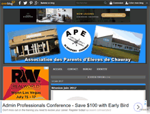 Tablet Screenshot of ape-chauray.over-blog.com