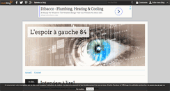 Desktop Screenshot of espoiragauche84.over-blog.fr