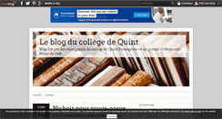 Desktop Screenshot of collegedequint.over-blog.com
