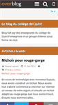 Mobile Screenshot of collegedequint.over-blog.com