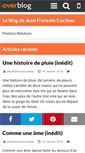 Mobile Screenshot of jeanfrancoiscocteau.over-blog.com