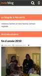 Mobile Screenshot of la-fee-verte.over-blog.fr
