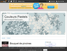 Tablet Screenshot of couleurspastels.over-blog.com