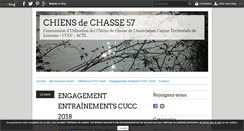 Desktop Screenshot of chiensdechasse57.over-blog.com