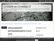 Tablet Screenshot of chiensdechasse57.over-blog.com