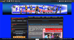 Desktop Screenshot of cyclismefeminin.over-blog.com