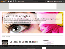 Tablet Screenshot of beautedesongles.over-blog.fr