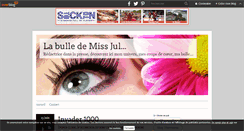 Desktop Screenshot of labulledemissjul.over-blog.com