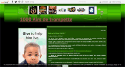 Desktop Screenshot of 1000airsdetrompette.over-blog.fr