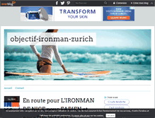 Tablet Screenshot of objectif-ironman-zurich.over-blog.com