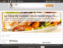 Tablet Screenshot of cuisine-moleculairetpe2011.over-blog.com