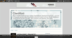 Desktop Screenshot of chezmatt.over-blog.com