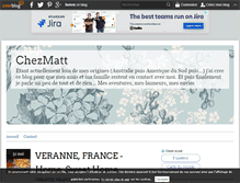 Tablet Screenshot of chezmatt.over-blog.com