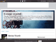 Tablet Screenshot of kuuga-legend.over-blog.com
